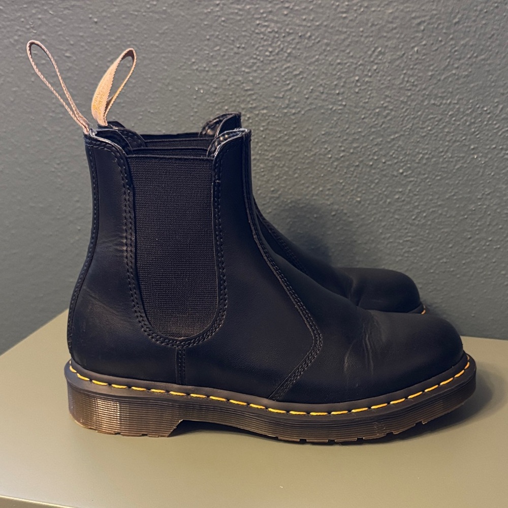Dr. Martens Vegan Black Chelsea Boots